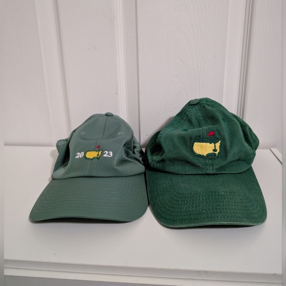 Masters Golf Tournament Hat Green Baseball Cap 2023 Cotton Lot American Needle